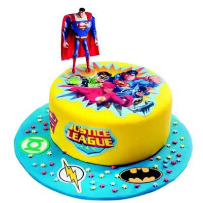  Τούρτα justice league 3  / Τιμή κιλού 18,70 €