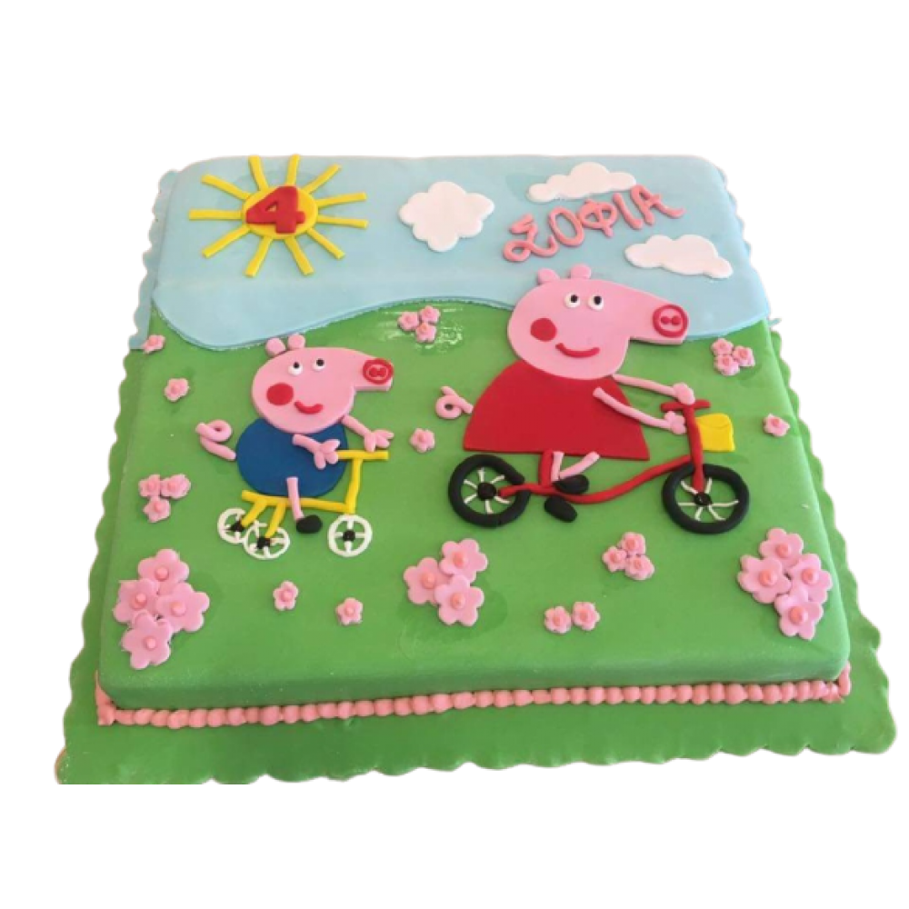 Τούρτα Pepa το γουρουνακι 8 / Τιμή κιλού 18,50 €