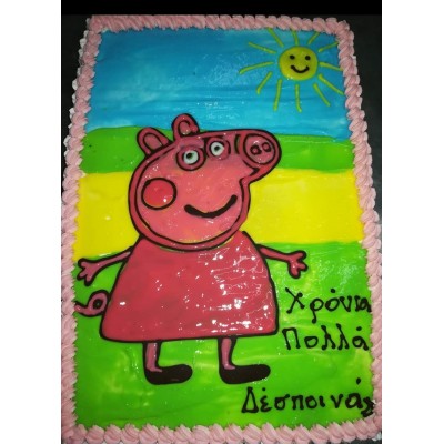 Τούρτα  Pepa το γουρουνακι 3  / Τιμή κιλού 15,50 €