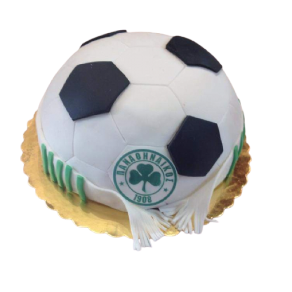  Τούρτα μπάλα παναθηναϊκός / Τιμή κιλού 21,8€