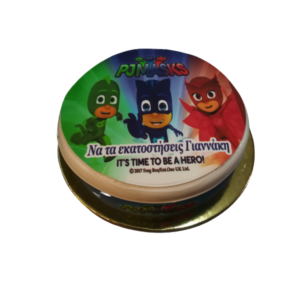 Τούρτα Pj masks 1 / Τιμή κιλού 18,50 €