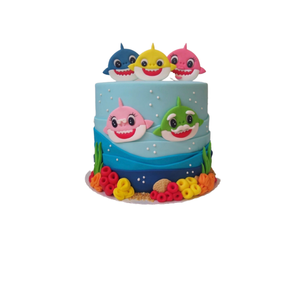 Τούρτα baby shark 1  / Τιμή κιλού 19,50 €