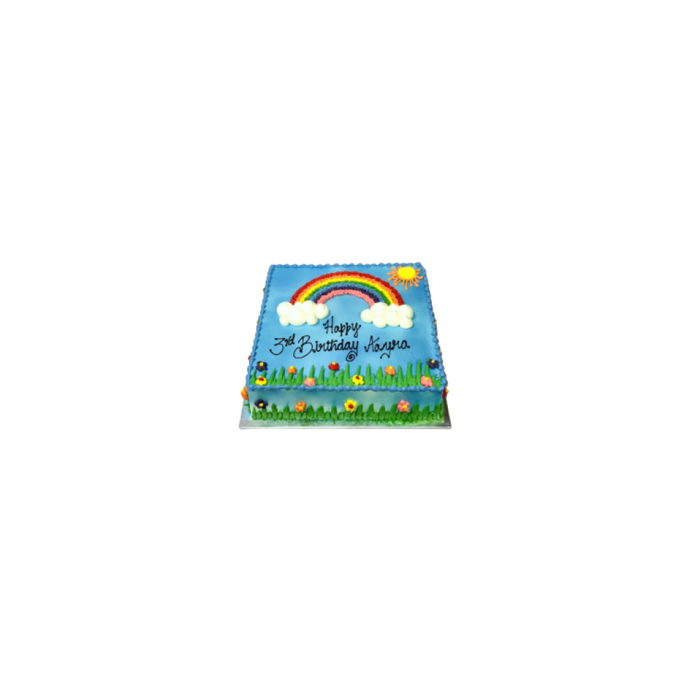  Τούρτα ουράνιο τόξο 2  / Τιμή κιλού 21.80 €
