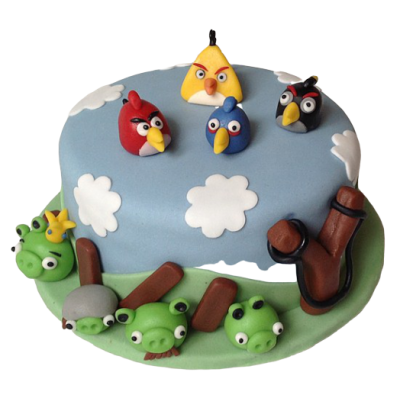  Τουρτα Angry birds 5  / Τιμή κιλού 21.80 €